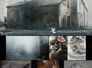 Blender扫描图片搭建真实三维场景教程+中英文字幕