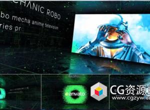 AE模板-E3D科技空间感视频展示片头 Technology Slide