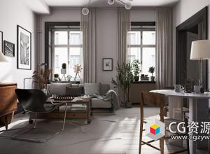 UE5室内装修家具装饰品3D模型 Archinteriors for UE Vol.8