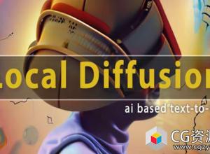 AI人工智能文字转视频AE插件 Local Diffusion V2.3.23 Win/Mac
