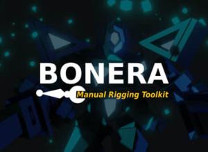 Blender人物角色模型骨骼绑定插件 Bonera v1.3.1