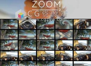 FCPX插件-50组推拉旋转扭曲视频转场预设第二季 Zoom Vol.2