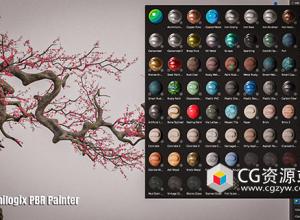 贴图纹理分层绘制Blender插件 Philogix Pbr Painter - Pro V4.2.3