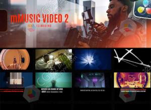 FCPX+达芬奇插件-音乐短视频MV文字标题字幕转场特效预设 mMusic Video 2