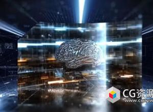 AE模板-E3D科技感冷酷氛围电影游戏开场 Hyper Cleft