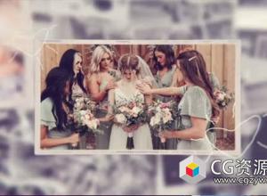 AE模板-照片回忆相册幻灯片 Photo Slideshow