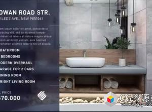 AE模板-建筑房地产宣传介绍片头 Real Estate III