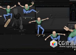 Maya人体力学动画制作视频教程