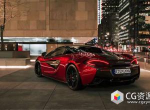 GSG 25个高品质夜间场景环境HDR图片素材 HDRI Collection - Night Skies