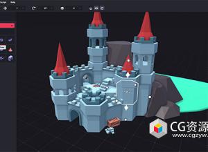 游戏模型块状建模软件 Asset Forge 2.3.0 Win豪华版