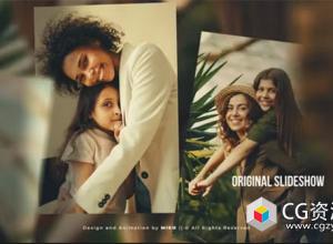 AE模板-温馨照片幻灯片相册展示片头 Photo Slideshow Gallery