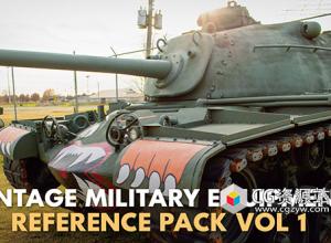 850张复古军事装备车辆武器高清参考图片V1