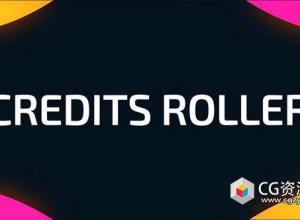 AE脚本-电影片尾文字标题动画设计动画 Credits Roller v1.2.3 Win/Mac+使用教程
