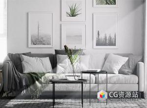 Unity现代化公寓室内建筑3D模型第8卷