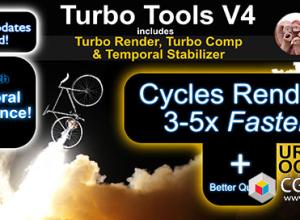 Blender加速渲染插件 Turbo Tools 4.1.6+使用教程