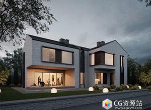 3DS Max Corona渲染器建筑室外室内场景可视化课程 2.0+中文字幕