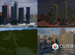 导入谷歌开放街道地图导入Blender插件 Blosm v2.7.13