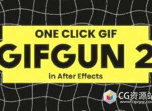 AE脚本-一键创建输出GIF动画格式脚本 GifGun V2.0.25 Win/Mac