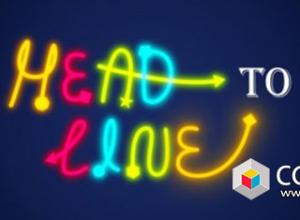 自定义路径箭头动画AE脚本 Head to Line V2.1 + 使用教程