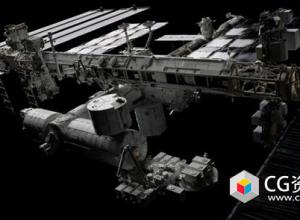 国际空间站3D模型 International Space Station