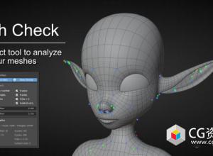 Blender面片检查优化插件 Mesh Check GPU Edition V0.4.0