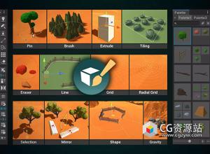 Unity关卡设计道具放置工具 Prefab World Builder 4.9