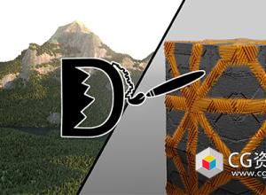 Blender地形高度绘制插件 Displace Painter V1.1 + 使用教程