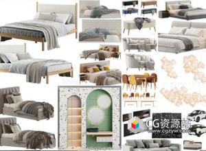 3dsky家具装饰3D模型合集2023年10月1