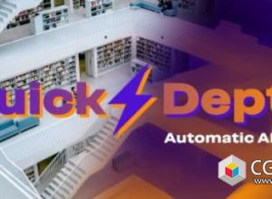 自动快速智能深度遮罩AE插件 Quick Depth V3.0.1 Win