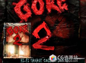 武器刺穿血液飞溅流动滴撒骨折破碎无损音效