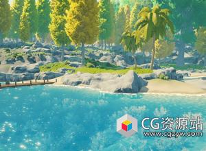 Unity程式化水着色器 Stylized Water 3 v3.0.1