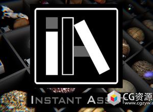 选取模型导入导出成预设Blender插件 Instant Asset V1.0.5