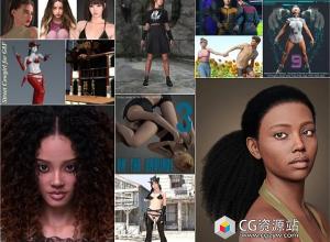 Daz 3D各类角色3D模型合集2023年度10月3日
