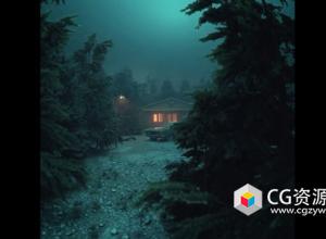 Blender初学者制作电影动画完整工作流程教程+中英文字幕