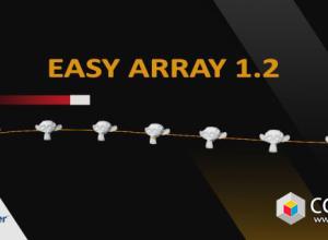 Blender阵列分布插件 Easy Array v1.2.0