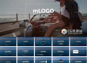 FCPX插件-30组简单线条Logo动画预设 mLogo Simple 2
