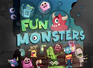 卡通可爱有趣怪物游戏无损音效