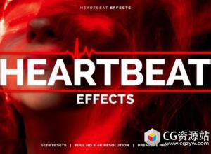 AE+PR预设-18组紧张脉动心跳视频特效 Heartbeat Effects