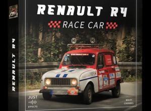 437个雷诺汽车赛车引擎轰鸣行驶鸣笛无损音效 Renault R4