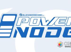 Blender节点编辑器插件 Power Node V1.0 + 使用教程