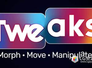 路径图形变形交互控制AE脚本 Tweaks v1.2.8