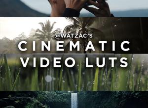 66个佳能/索尼/大疆/深邃干净电影镜头色彩分级LUT调色预设 Cinematic Video LUTS By Watzac