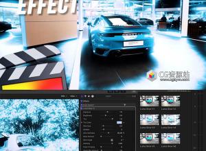 FCPX插件-8种炫酷视频亮度发光辉光特效预设 Luma Glow Effect