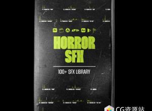 100个恐怖惊悚电影无损音效包 Tropic Colour – HORROR SFX