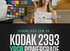 Juan Melana 达芬奇胶片仿真模拟调色节点 Kodak 250D - Kodak 2393 YRGB PowerGrade