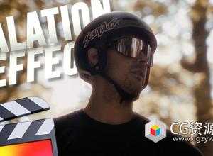 FCPX插件-复古电影光晕效果插件 Ryan Nangle Halation Effect