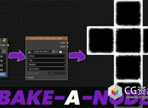 Blender烘焙着色器节点到图像纹理插件 Bake-A-Node V4.4.0