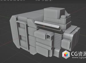 Blender多边形角切线插件 Cut Corner V1.0.0