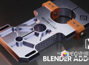 Blender插件科幻硬面无损建模工具ND – Non Destructive Modelling v2.1