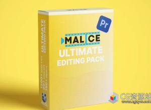 常用剪辑音效短视频素材预设包 Malice ULTIMATE Editing Pack